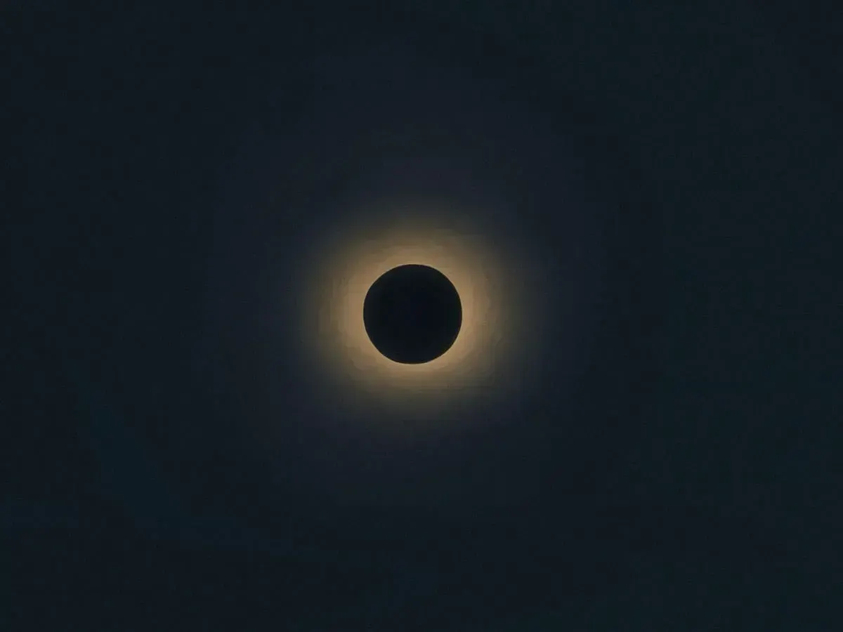 A dark eclipse. | Teachings from Khawaja Shamsuddin Azeemi.