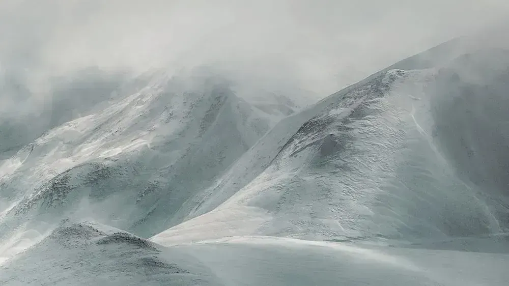 Snowy, cloudy mountains | From the teachings of Khawajah Shamsuddin Azeemi (RA)