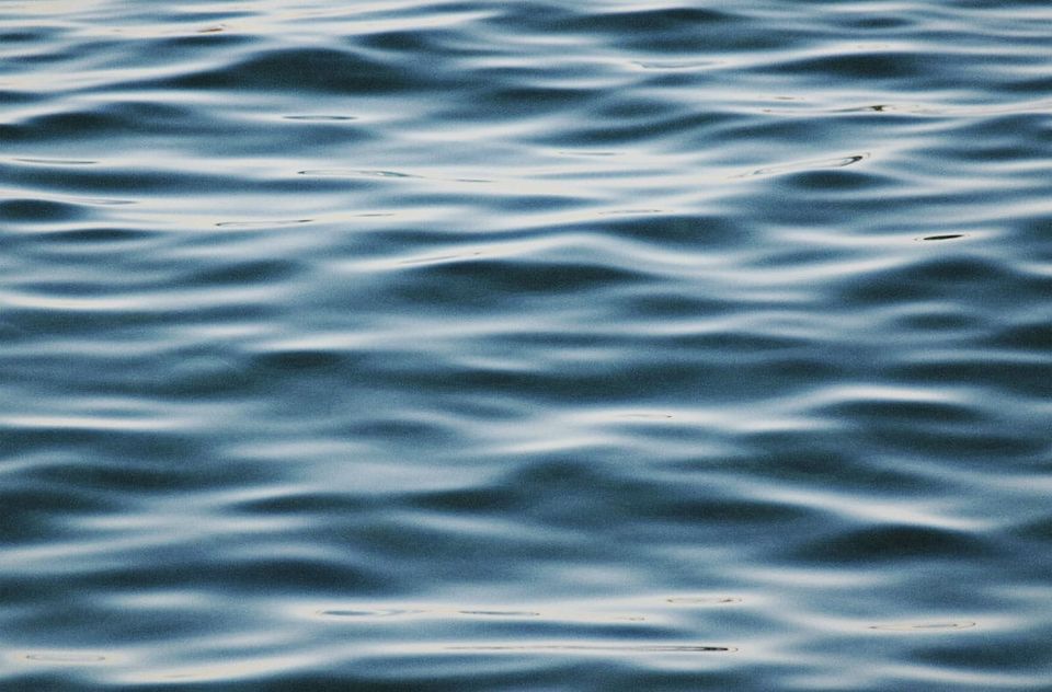 A calming body of blue water. | Teachings from Khawaja Shamsuddin Azeemi.