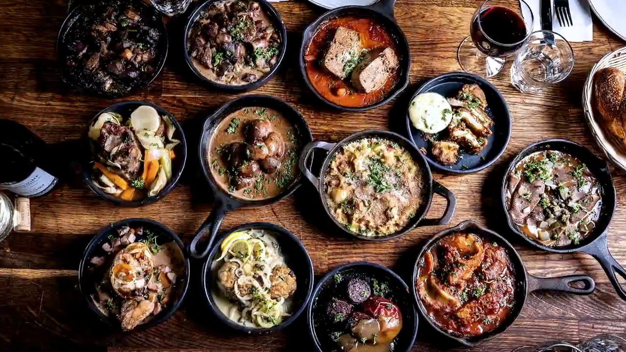 Repas à la maison