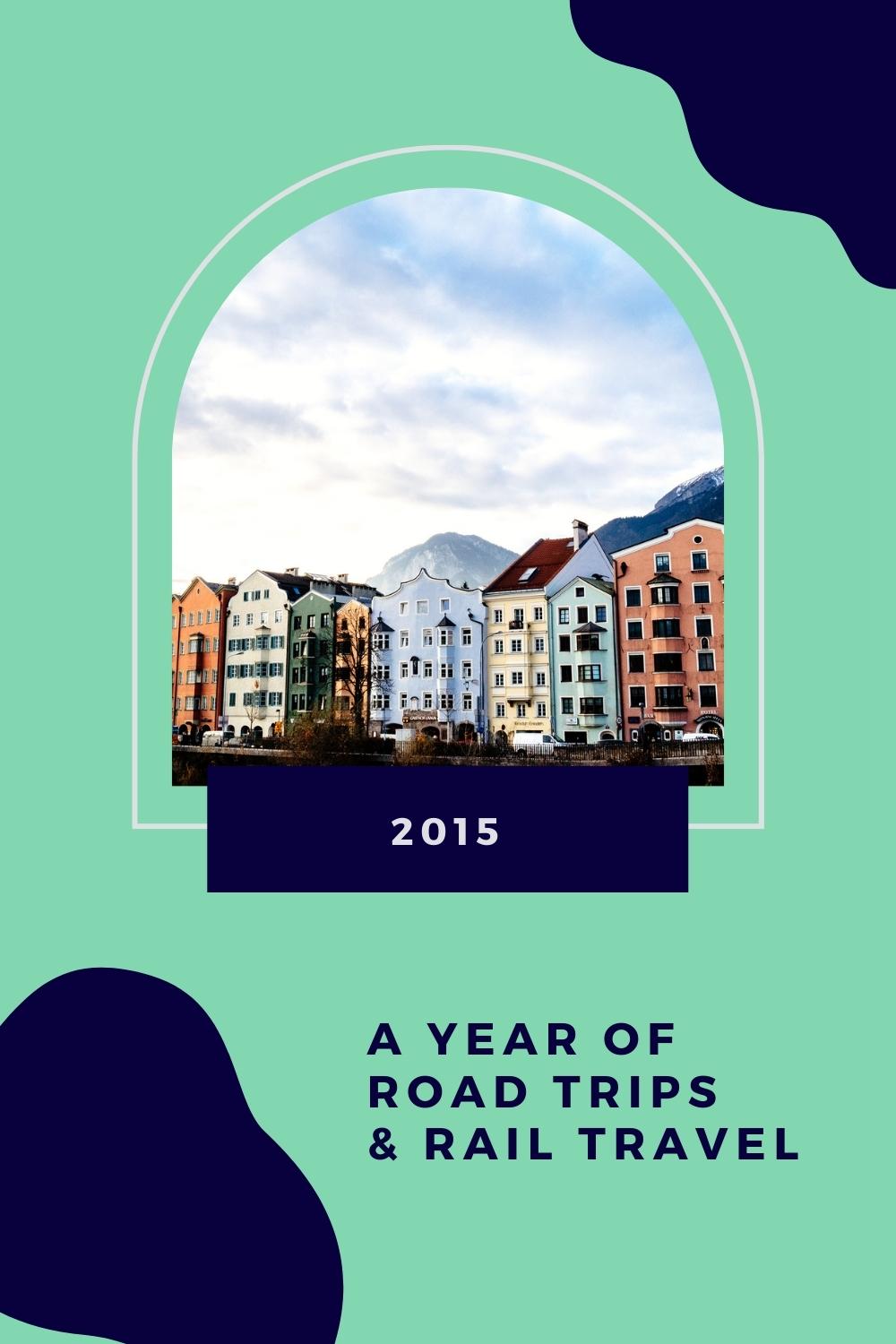 Colourful homes in Innsbruck, Austria