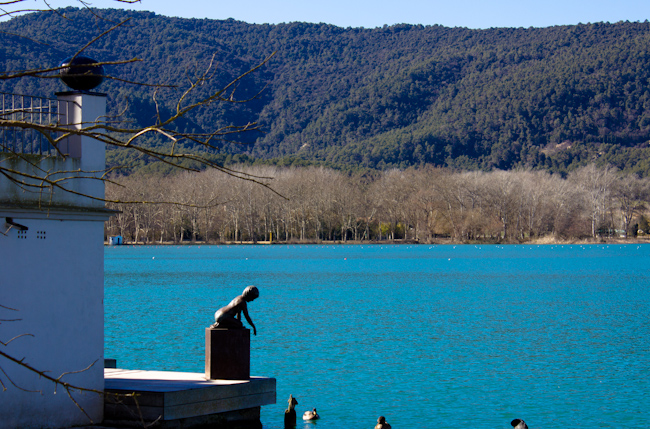 Lake Banyoles Costa Brava Spain