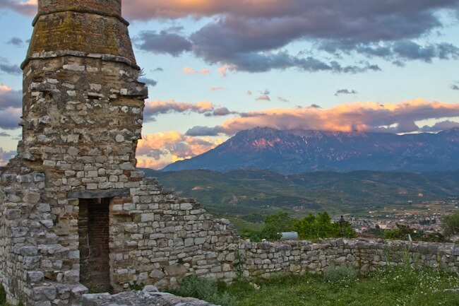 Red Mosque at Berat Castle