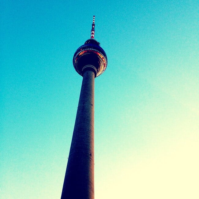 iPhone photo of the Berlin TV Tower