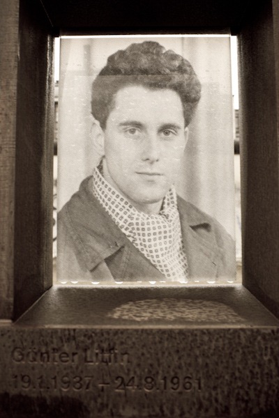 Günter Litfin - The first person to be shot crossing the Berlin Wall