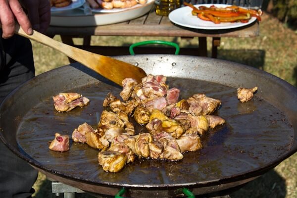 Authentic Seafood Paelle in Spain Authentic Seafood Paelle in Spain