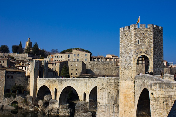 Besalu's Romanesque Bridge