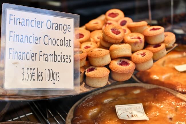 Boulangerie 140 Raspberry Financiers