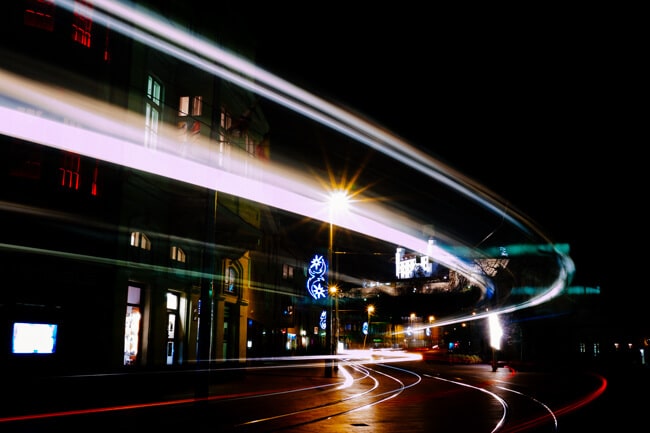 Bratislava Castle at Night