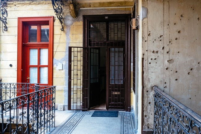 Yes, those are bullet holes