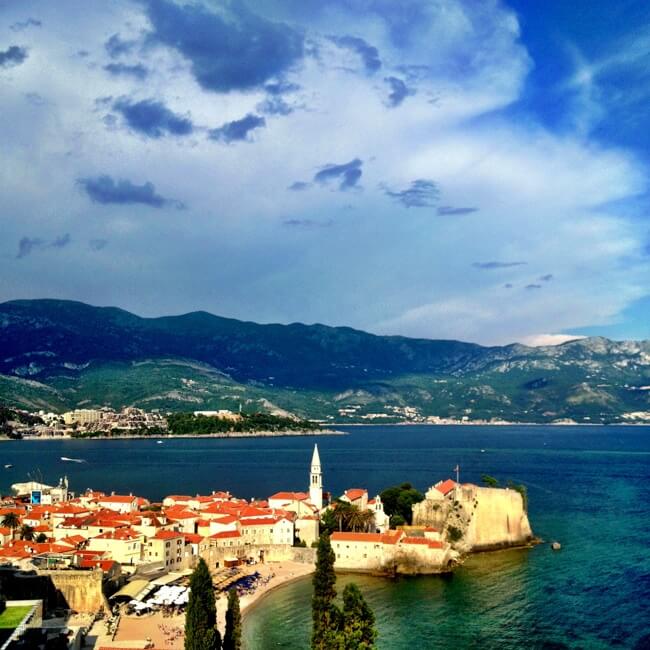 Budva Montenegro in June 2013