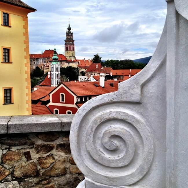 Cesky Krumlov in the Czech Republic