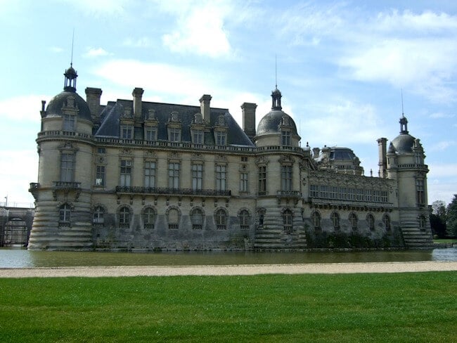 Chateau de Chantilly Surrounded by Water