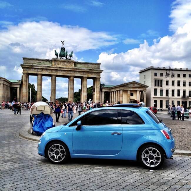 Fiat 500 in Berlin