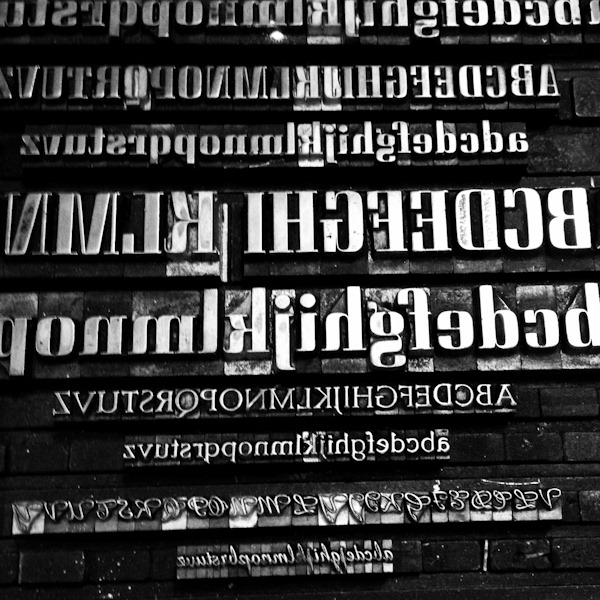 Old School Printing at Grifani Donati