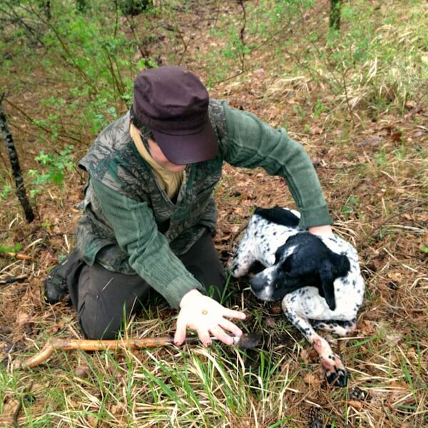 Truffle Hunting in Uppiano with Matteo and Sole