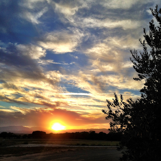 Costa Brava Sunset Along the Greenway