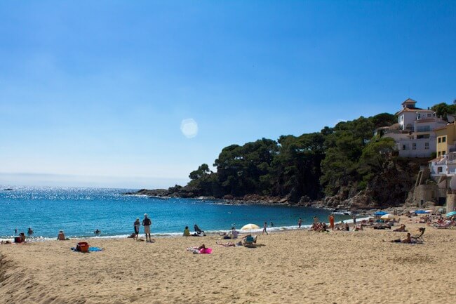 Llfranc Beach Costa Brava Spain
