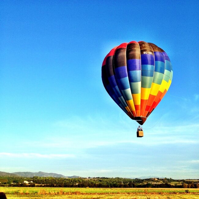 Hot Air Ballooning in Costa Brava Spain