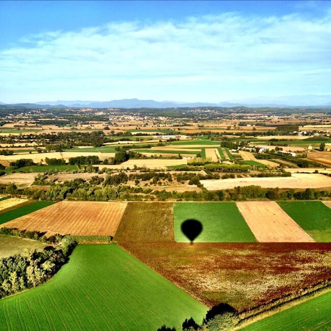 Looking out to the mountains in Costa Brava