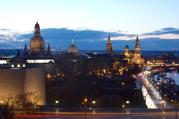 Dresden City Skyline