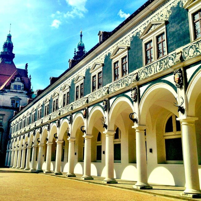Back of the Procession of Princes Mural