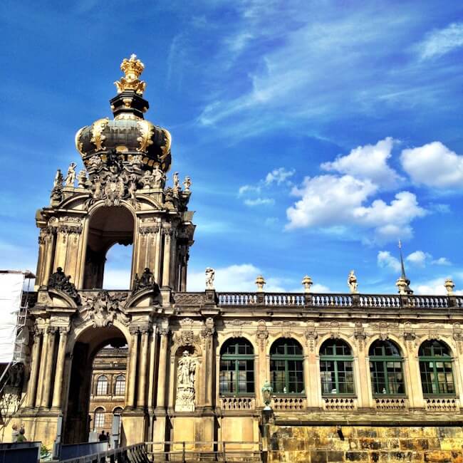 One of the entrances to the Zwinger