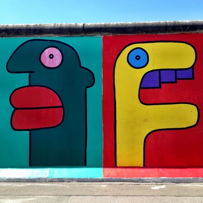 Berlin's East Side Gallery