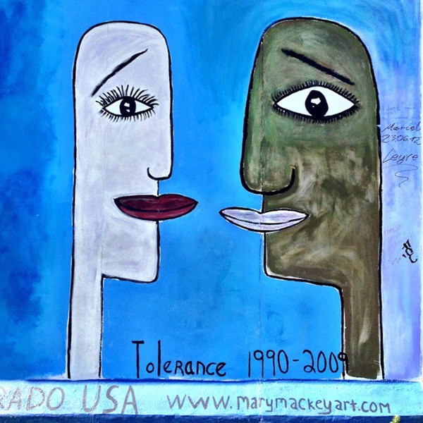 East Side Gallery Artwork in Berlin