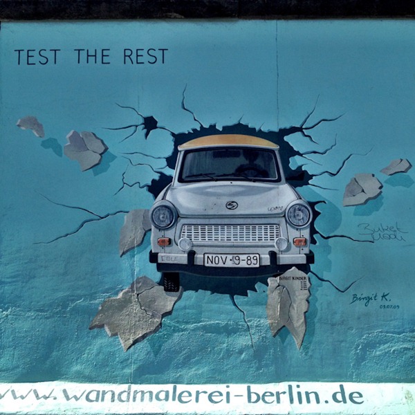 East Side Gallery Near Ostbahnhof