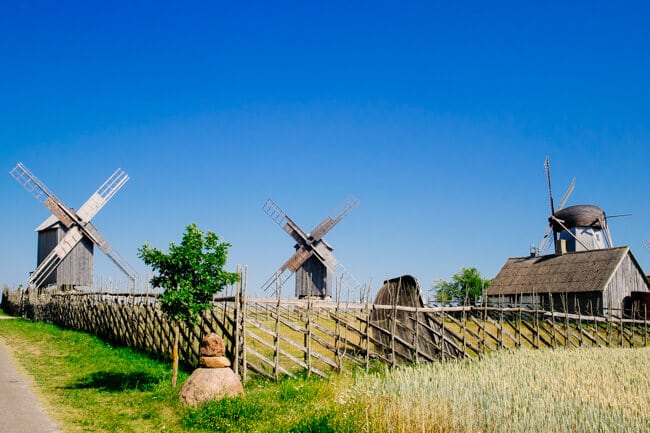 Windmills in Estonia