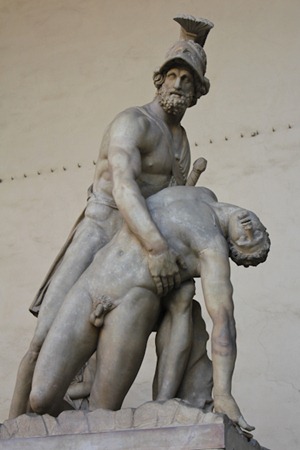 Memelaus Holding the Body of Petroclus