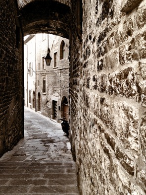 Walking Around Gubbio