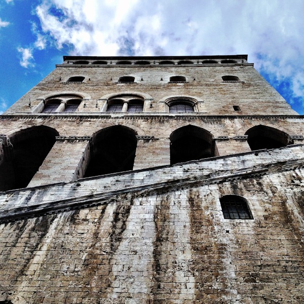 Medieval Gubbio in Northern Umbria