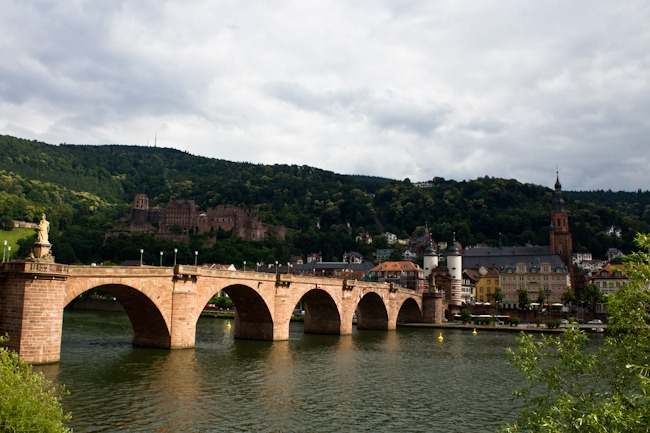 Alte Brucke in Heidelberg