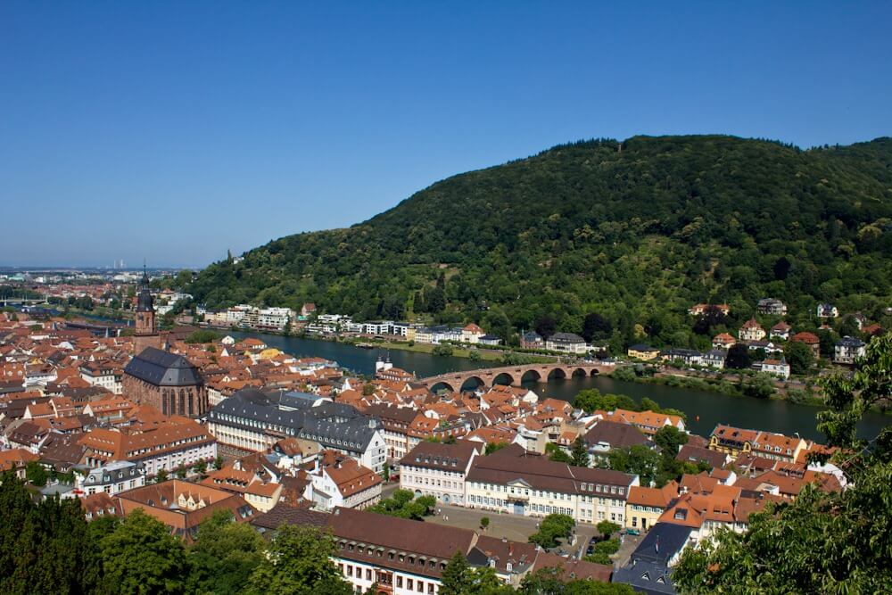 Heidelberg Germany on the Neckar River