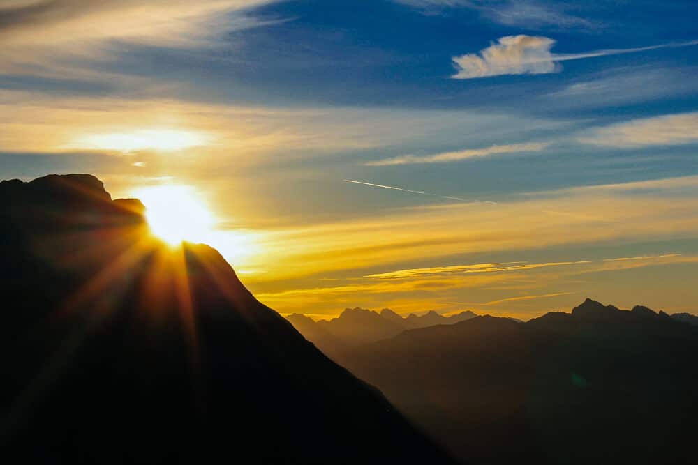 Sunrise in Tirol