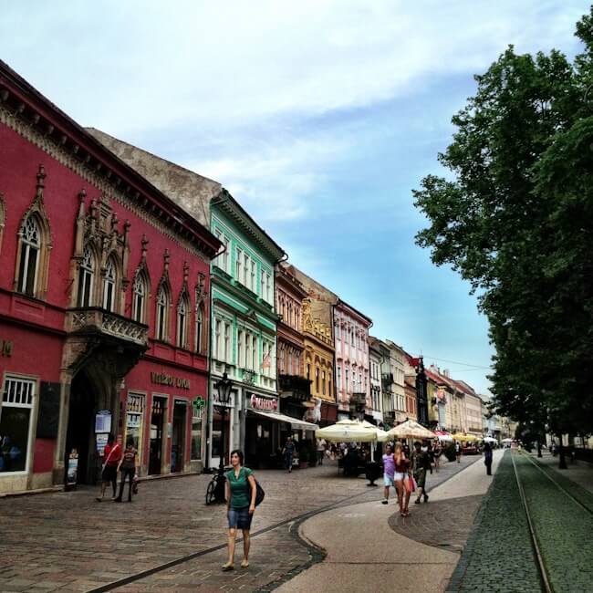 Kosice's Main Street