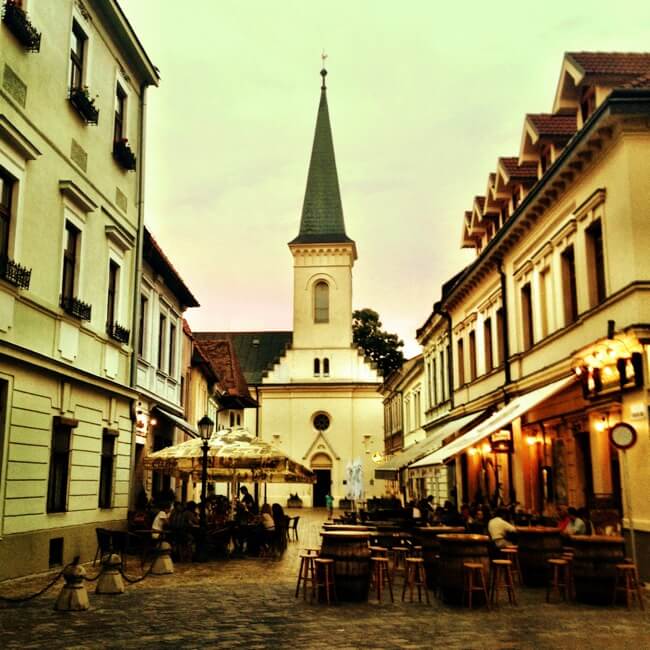 Kosice Slovakia in June