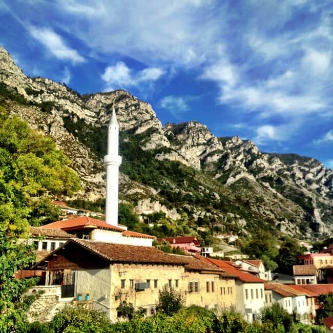 Kruja Albania in October