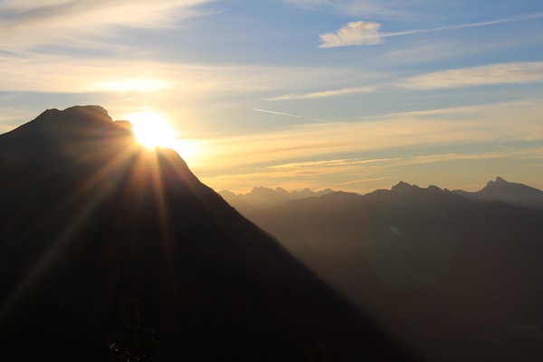 Lacke Mountain Sunrise Tirol