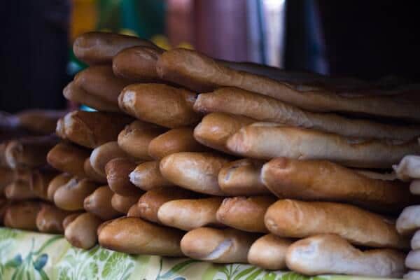 French Baguette at Lille's Sunday Market