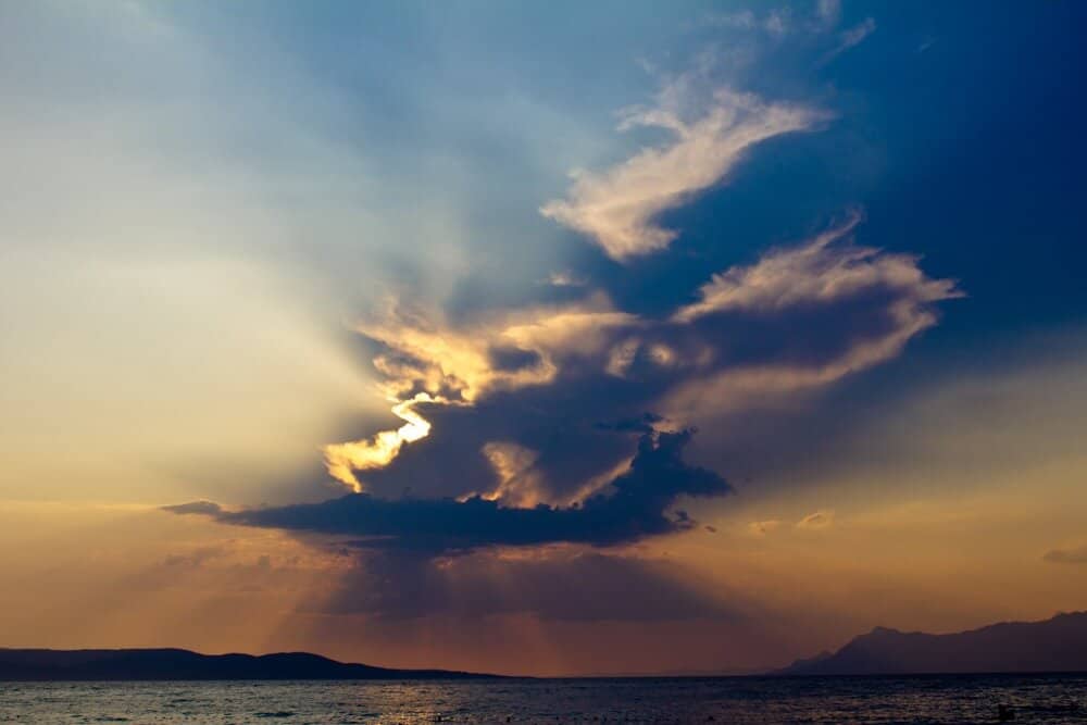 Makarska Sunset Cloudporn