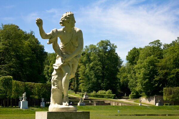 Statue at the Parc de Marly near Paris.