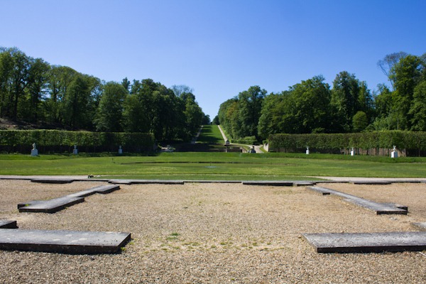 Foundations of Chateau de Marly Near Paris