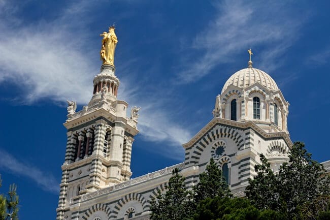 Notre Dame de la Garde in Marseille France