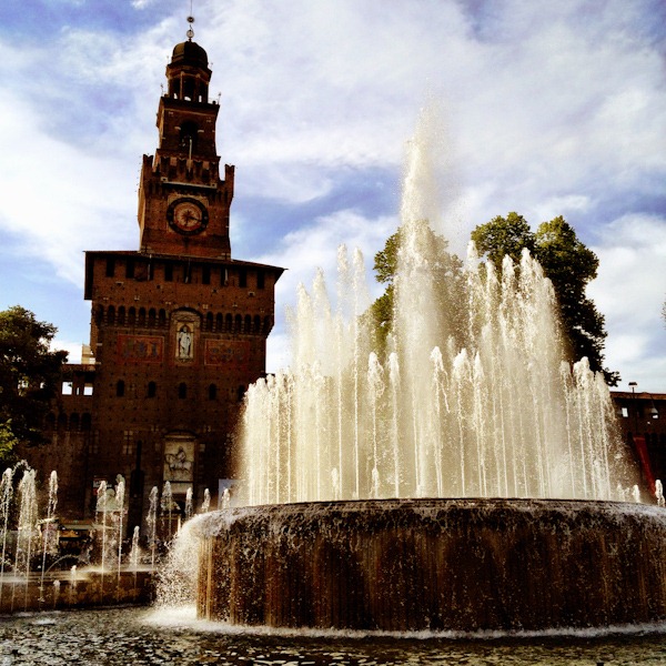 Castello Sforzesco: The place to eat gelato in Milan