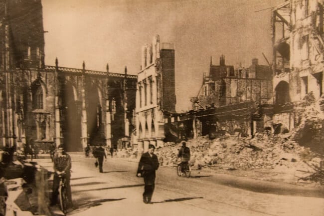 Photo of Muenster in 1945