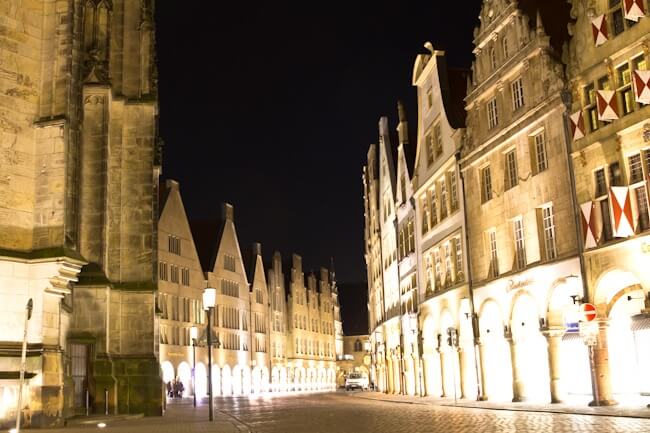 Muenster at Night