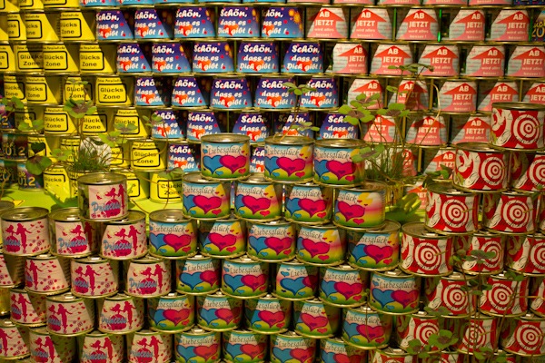 Four Leaf Clover in a Tin